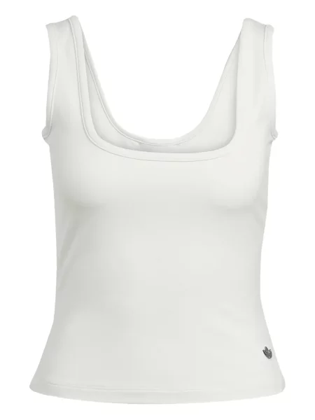 Top Adidas din velur cu model floral verde