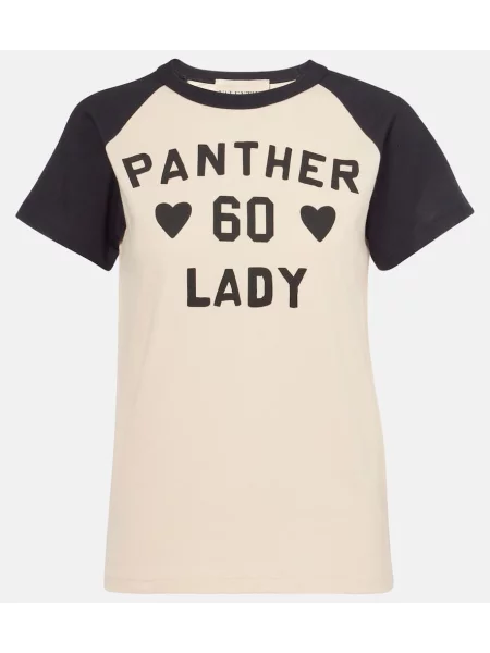 Tricou Valentino cu imagine din jerseu alb