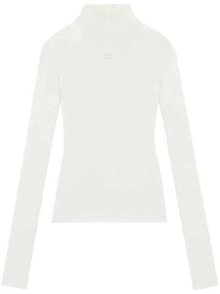 Pulover Courreges alb