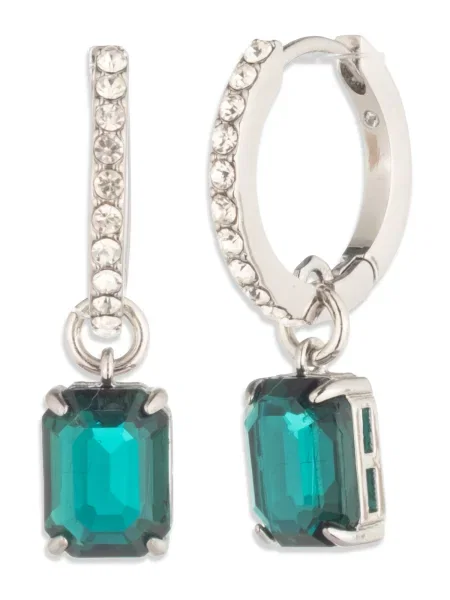 Lauren Ralph Lauren Cercei / argintiu / transparent verde