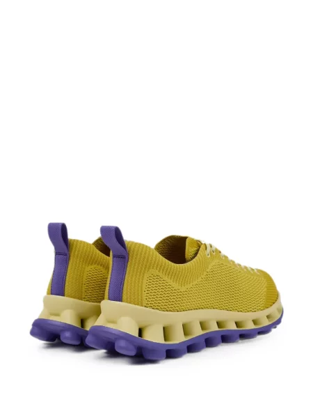 Sneakerși Sunnei tricotate galben