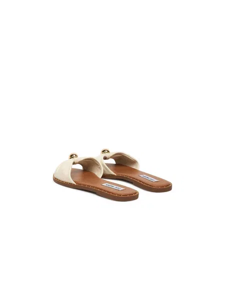 Pantofle Steve Madden bílé