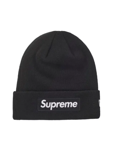 Czapka Supreme z logo czarna