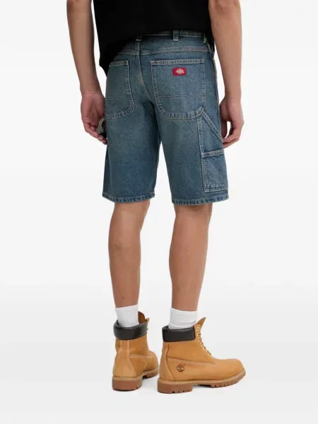 Pantaloni scurți din denim Dickies albastru