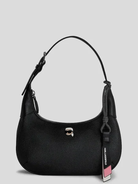 Чанта Karl Lagerfeld IKON GRAINY черно