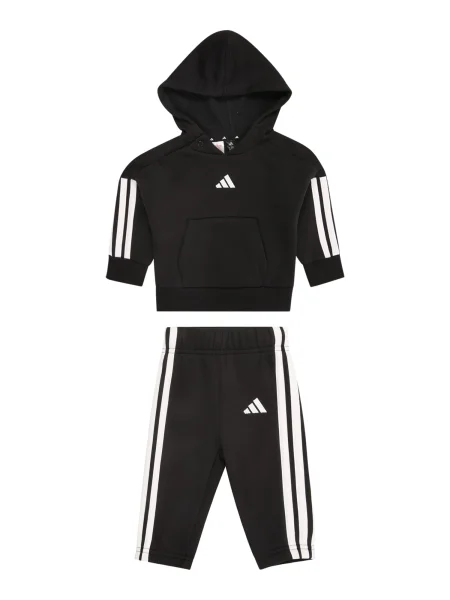 ADIDAS SPORTSWEAR Costum de trening Essentials negru alb