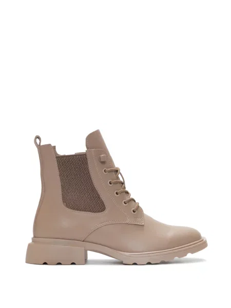 Alex Bell Челси Женское текстиль бежевый