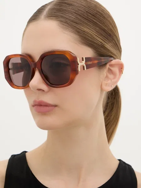 Chloe ochelari de soare pentru femei maro