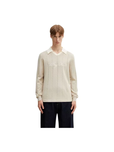 Sweter Filling Pieces piłkarski beżowy