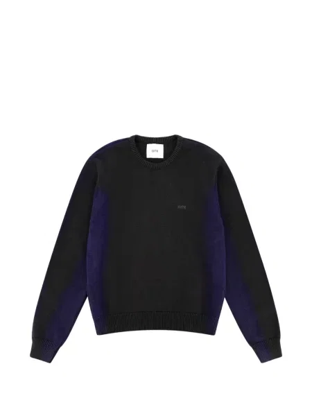 Lung pulover Arte Antwerp cu broderie negru