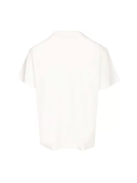 Koszulka polo Mm6 Maison Margiela biała