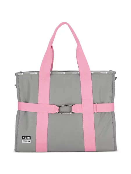 Taška Msgm na ramínka šedá