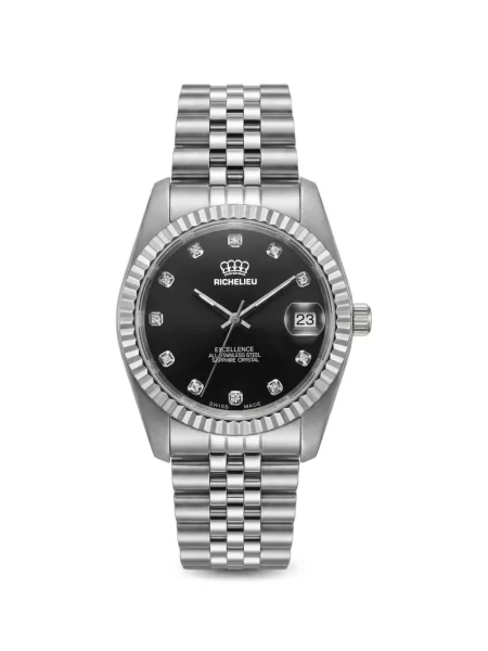 Ceas Richelieu Swiss negru