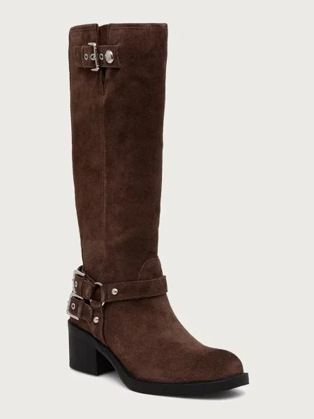 Cizme Guess maro