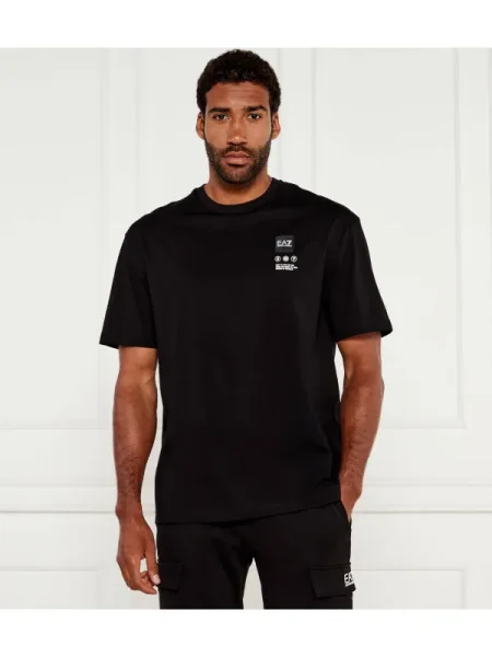 Tricou | Modern fit negru