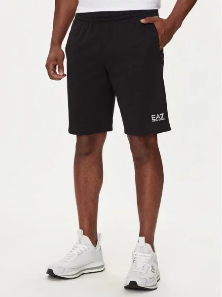 Emporio Armani Szorty Mężczyzna szorty z przednimi czarny