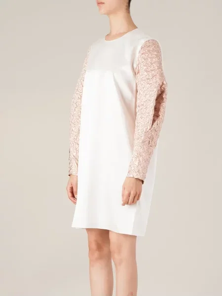 Rochie Maison Rabih Kayrouz de costum alb