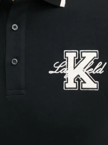 Polo Karl Lagerfeld negru