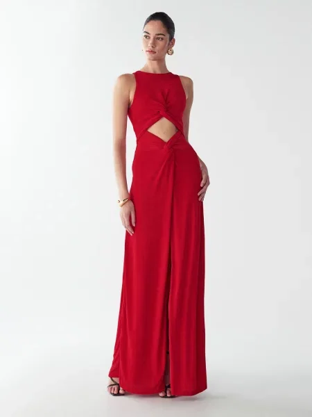 St MRLO Rochie de seară Malia' roșu