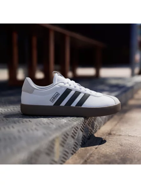 Adidas Sneakersy Vl Court Low Skateboarding biały