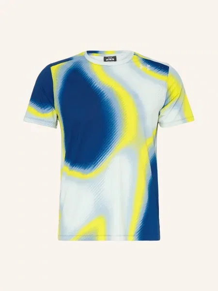 Under Armour Funkční Tričko Ua Velociti Pro tmavě / žlutá / tmavě modrá