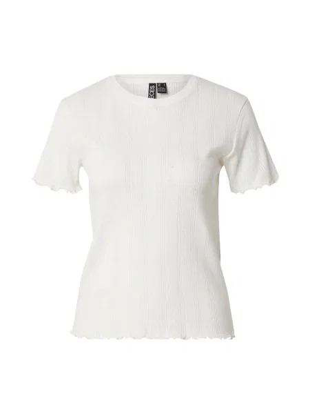 PIECES Tricou alb