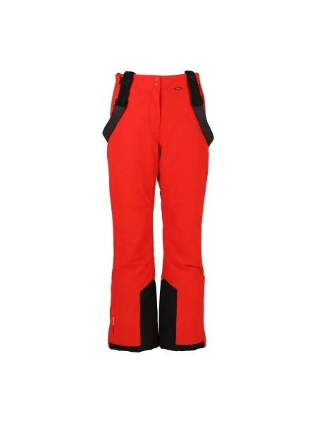 Jeździć na nartach spodnie dresowe Whistler czerwone