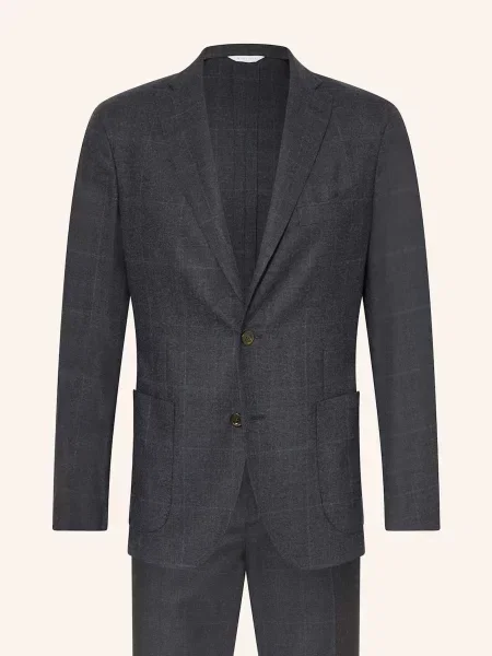 Boglioli Garnitur Extra Slim Fit blau niebieski