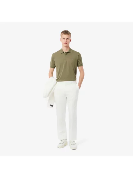 Lacoste Koszulka Polo Classic Fit Light Piqué zielona