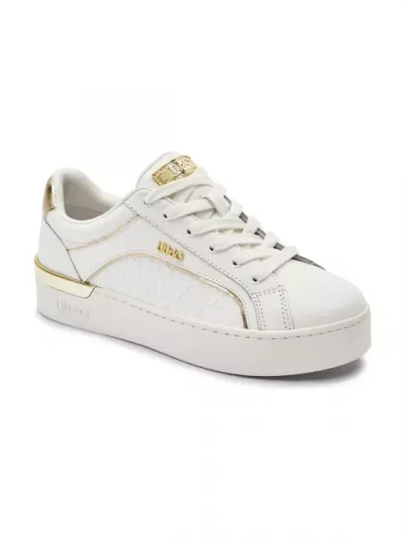 Liu Jo De piele sneakers SILVIA 97 alb
