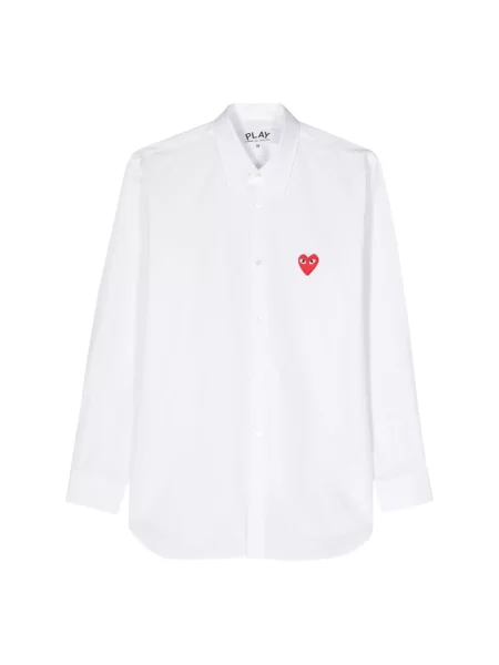 Koszula Comme Des Garcons Play biała