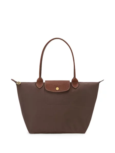 Geantă shopper Longchamp maro