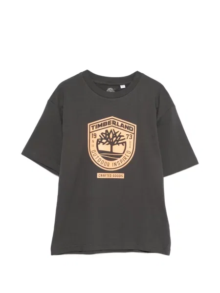 Koszulka dziecięca Timberland szara