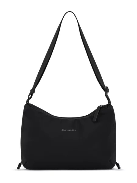 Kapten & Son Torba za čez ramo Skara črna bela