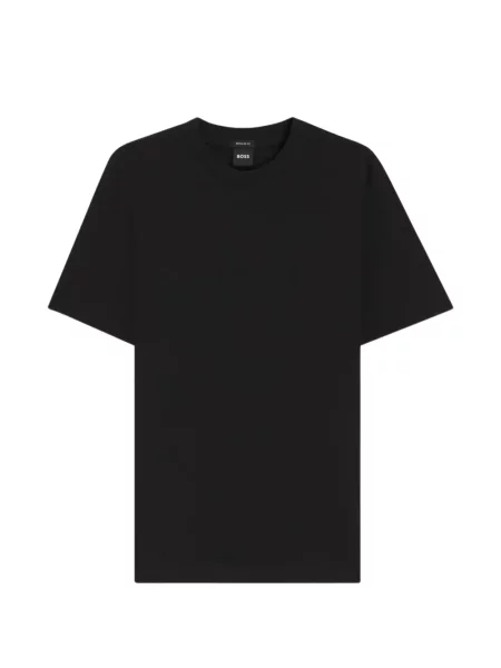 Tricou Boss cu broderie negru