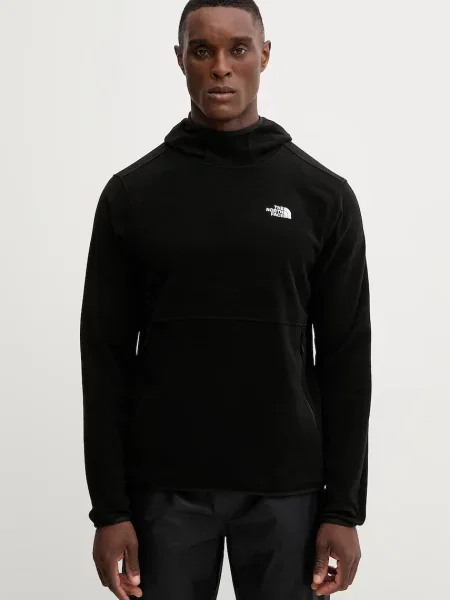 Суичър с качулка The North Face с качулка черно