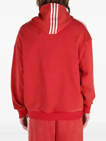 Чорапи Adidas бродирани на райета зелено