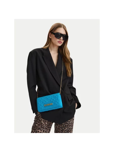 LOVE MOSCHINO Torebka Turkusowy