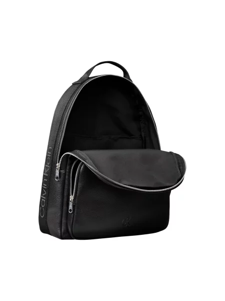 Rucsac Calvin Klein Webbing Strap Round Backpack negru