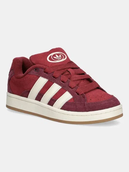 Superge iz semiša adidas Originals Campus Beta bordo