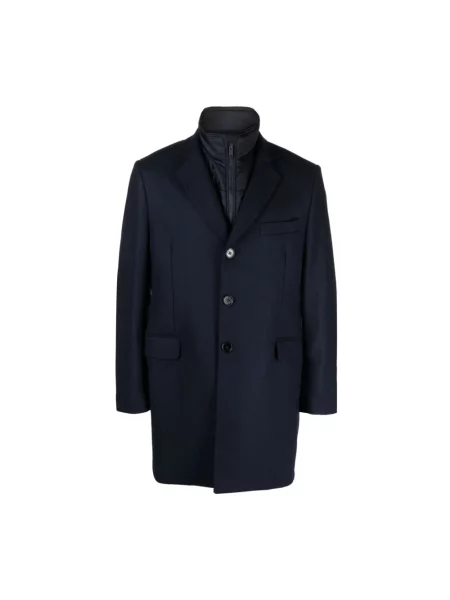 Płaszcz Fay jednorzędowy niebieski