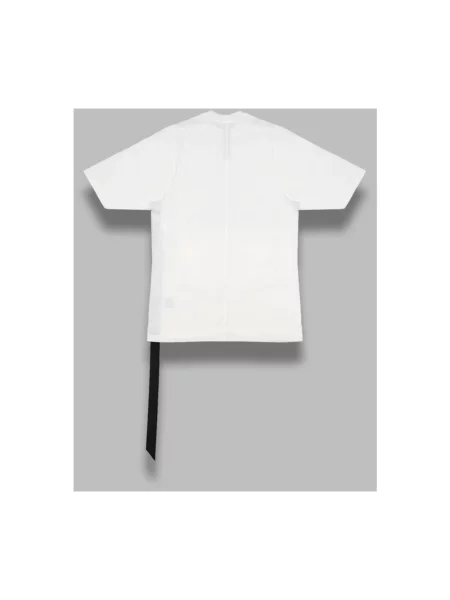 Rick Owens Koszulki Mężczyzna Czarny S T-shirt z okrągłym dekoltem i nadrukiem gwiazd biała