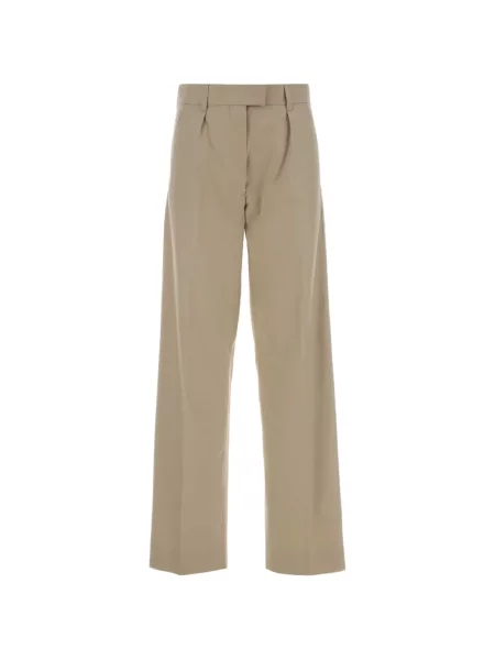 Pantaloni Miu Miu cu broderie