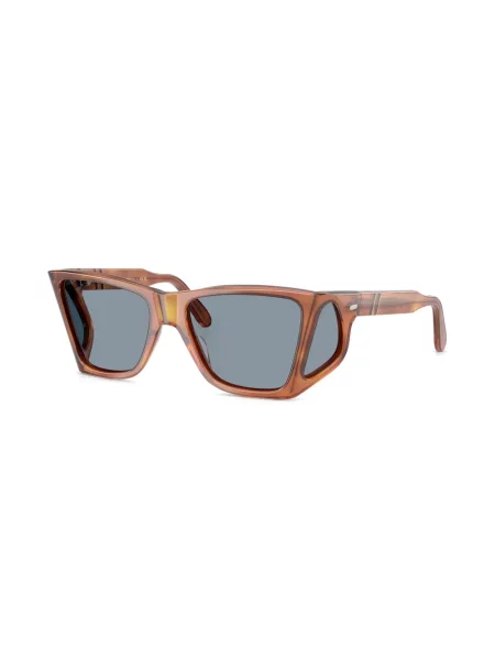 Ochelari de soare Persol cu imprimeu geometric maro