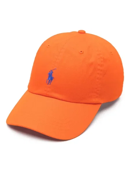 Czapka z daszkiem Polo Ralph Lauren z dżerseju niebieska