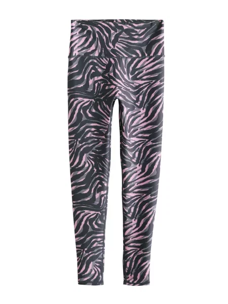 Next Pantaloni sport gri bazalt / rosé negru