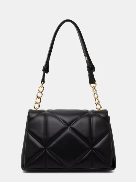 Love Moschino listonoszka z imitacji skóry czarna