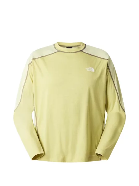 Tricou The North Face cu imagine galben