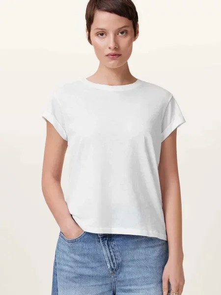 AllSaints kratka majica ANNA TEE bela