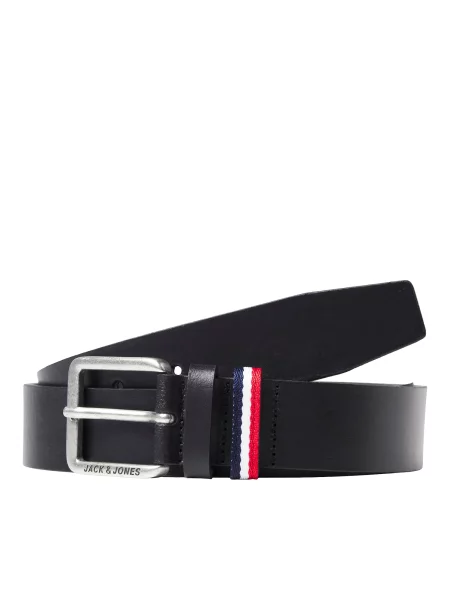 JACK & JONES Curea Espo bleumarin / roșu / negru alb